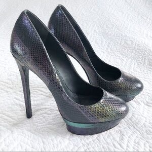 Brian Atwood Ferguson Iridescent Snake Ski…